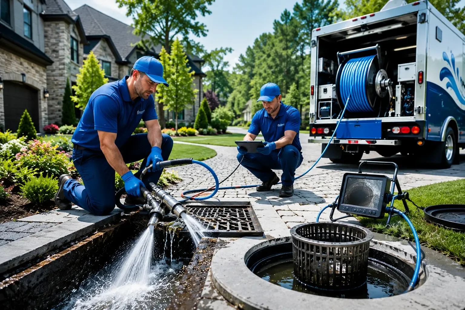 Local outdoor drain cleaning professionals in Womelsdorf, PA