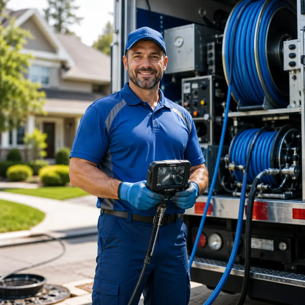 Local outdoor drain cleaning specialists in Womelsdorf, PA